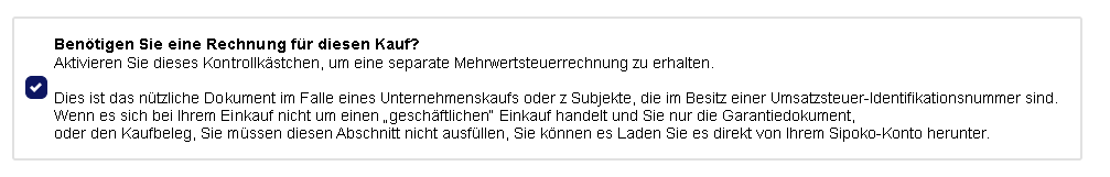 Abrechnung