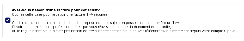 Facturation